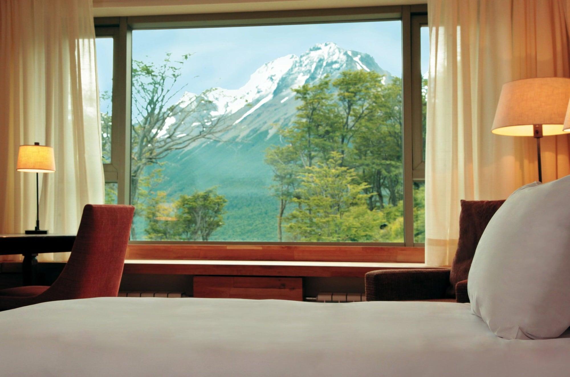 아라쿠르 우수아이아 리조트&스파 외부 사진 View from a room at the hotel